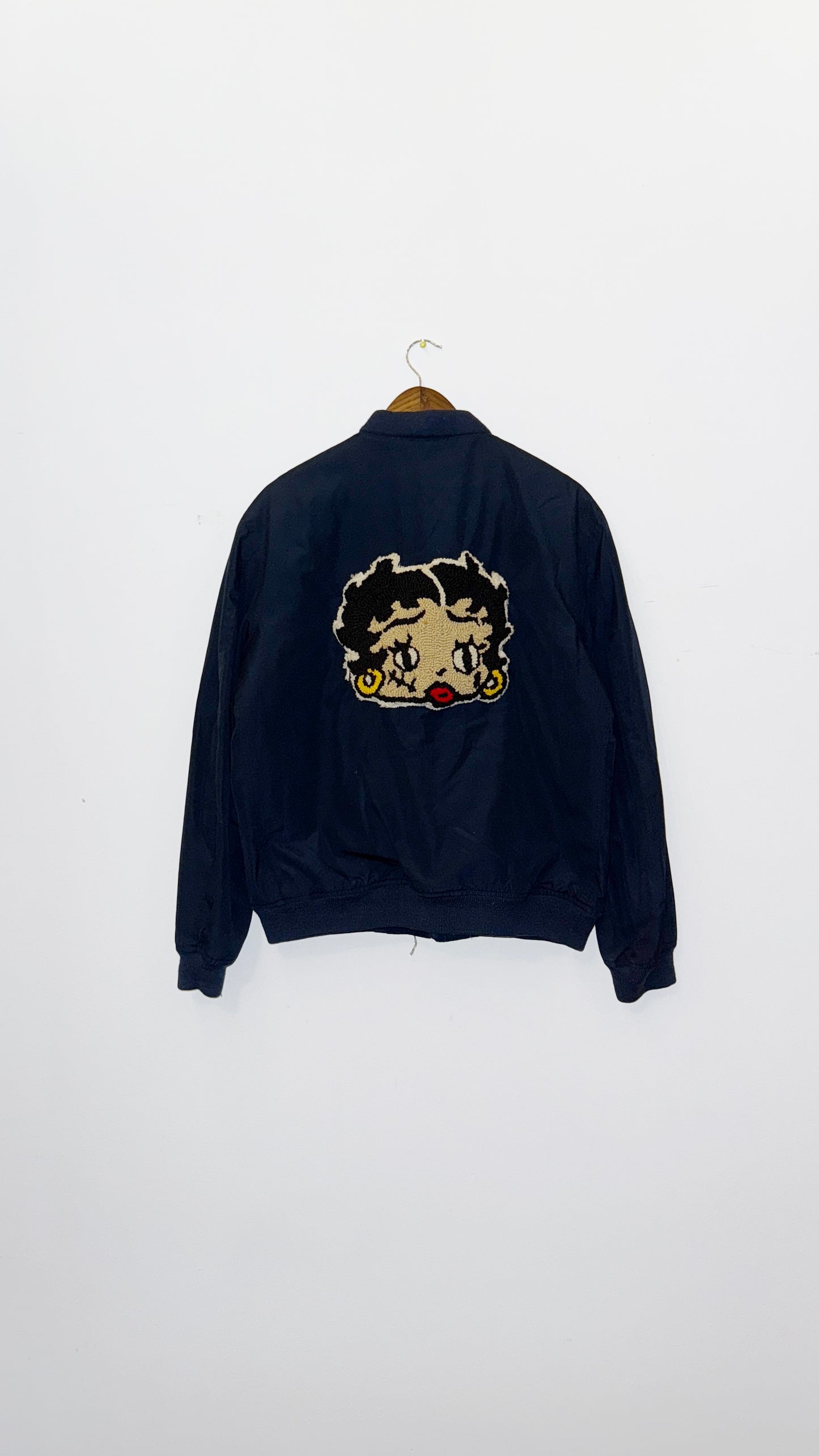 IMT 1/1 hand knitted patch work jk Betty