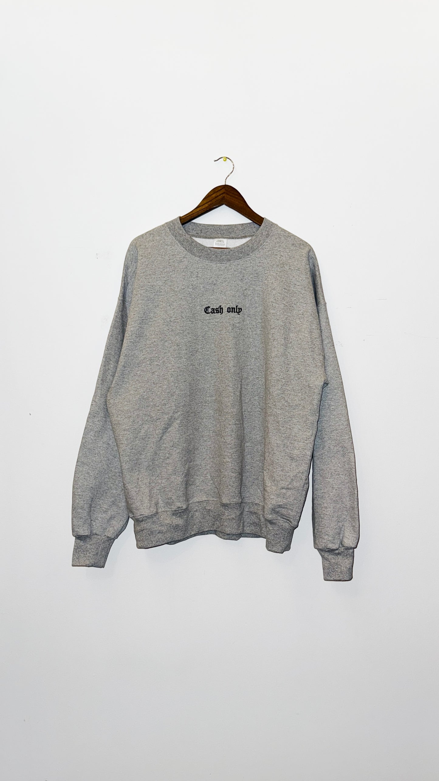 IMT Cash only crewneck gry