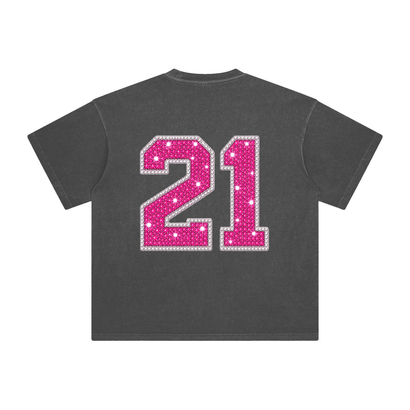 *NEW* Iced milk tea studio diamond T grey