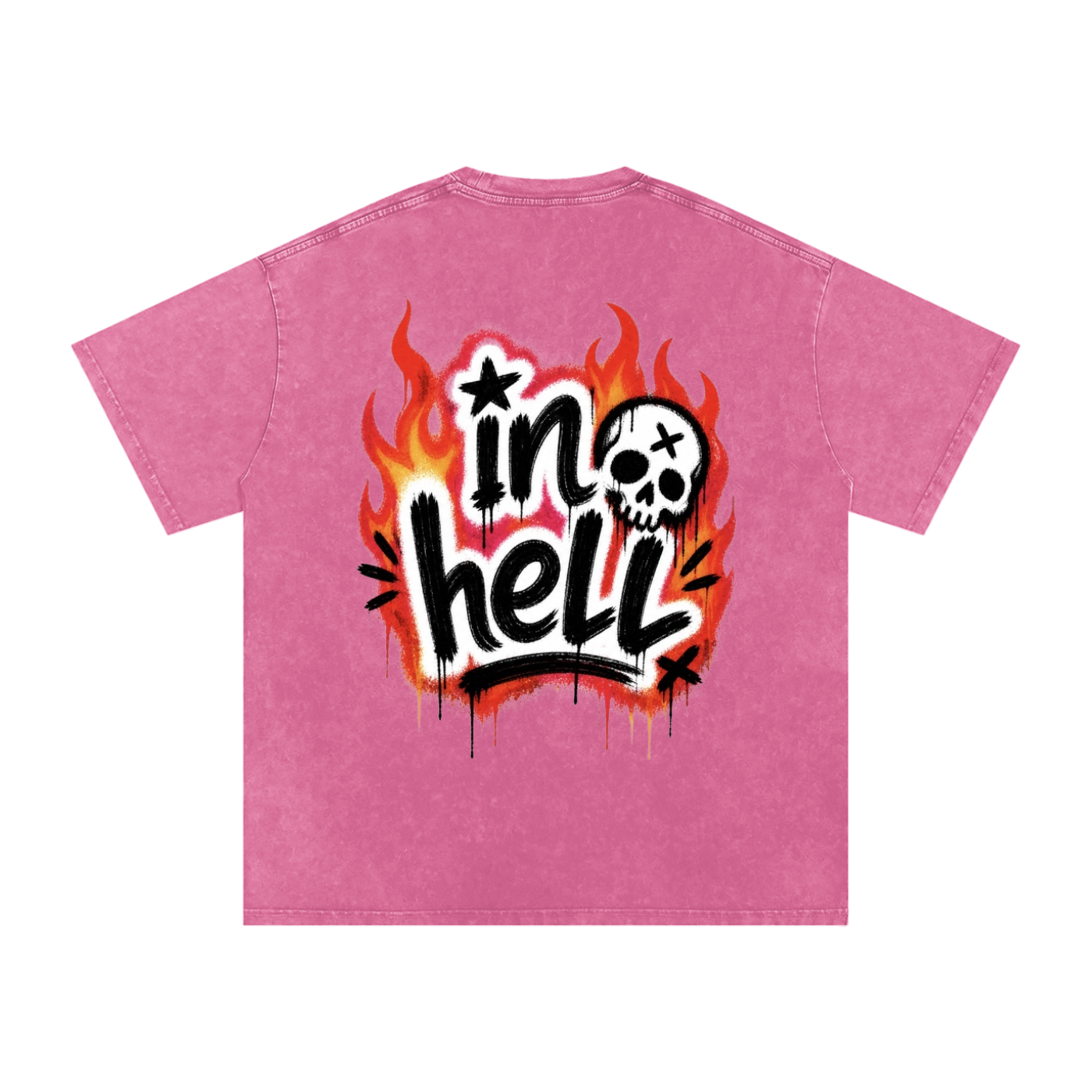 *NEW* Wish you well in hell T pink