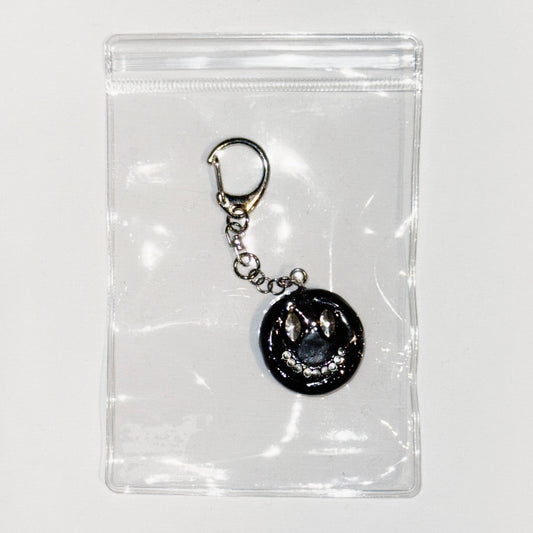 IMT Key chain black smiley 2