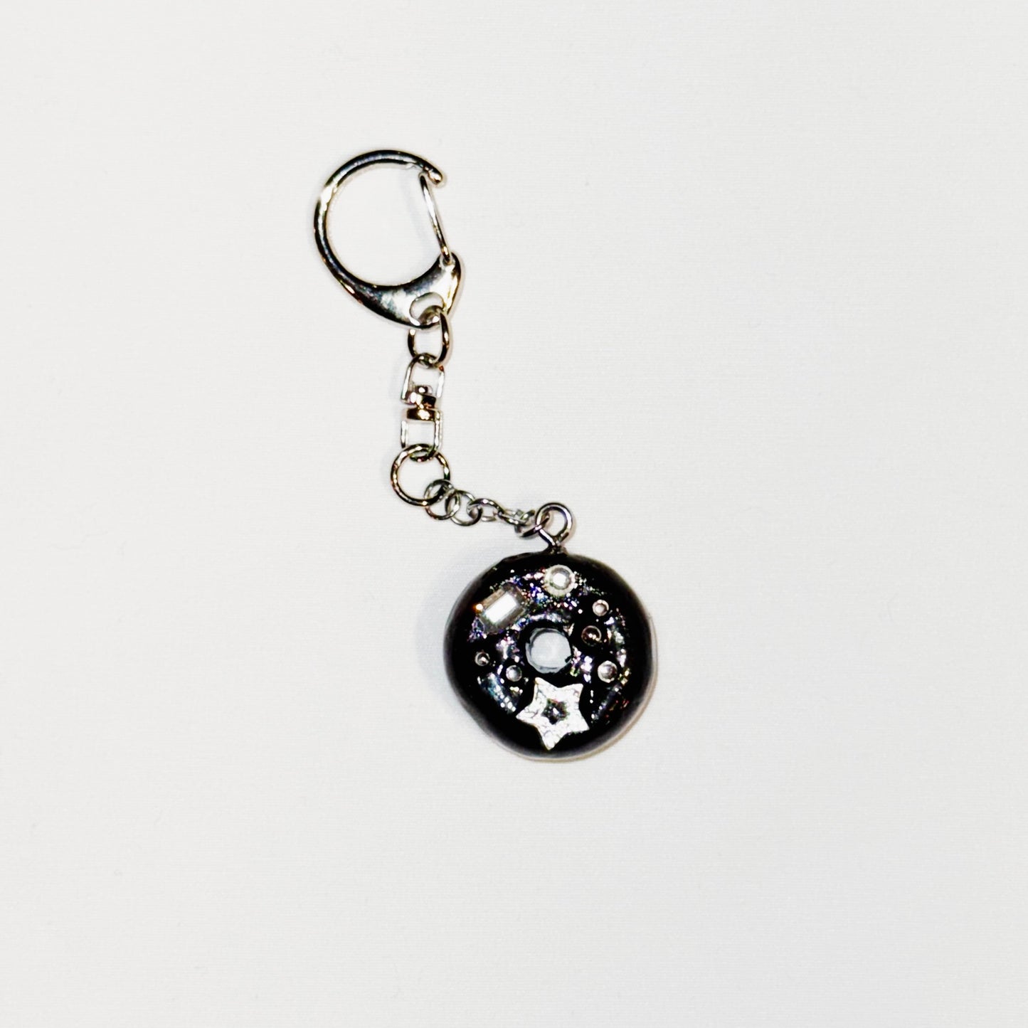 IMT Key chain black doughnut