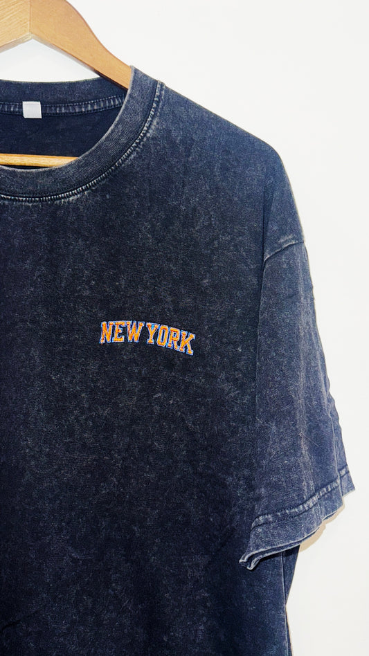 *NEW* Knicks NY Embroidered Tee BK