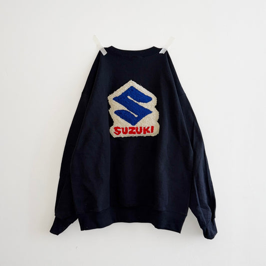 IMT hand knitted patch Crewneck Suzuki