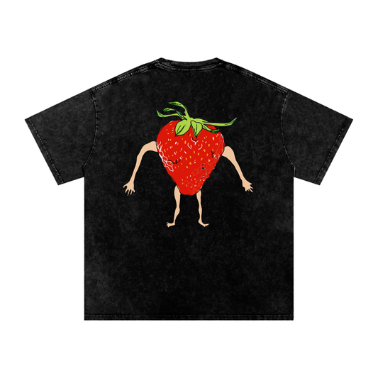 *Pre-order* I’m not a strawberry tee black
