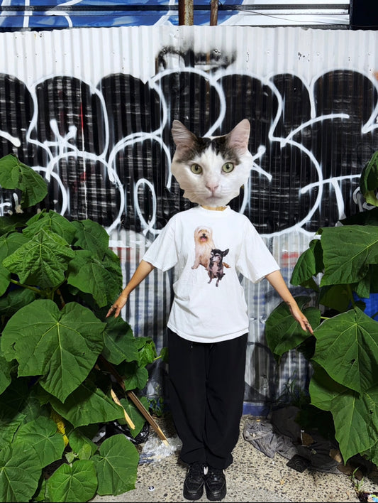 *NEW* Adopt us tee white