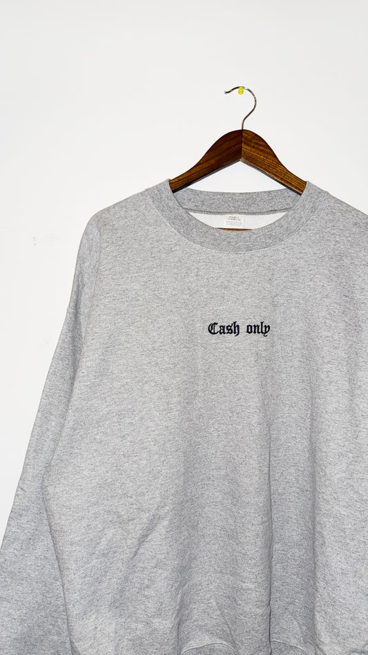 IMT Cash only crewneck gry