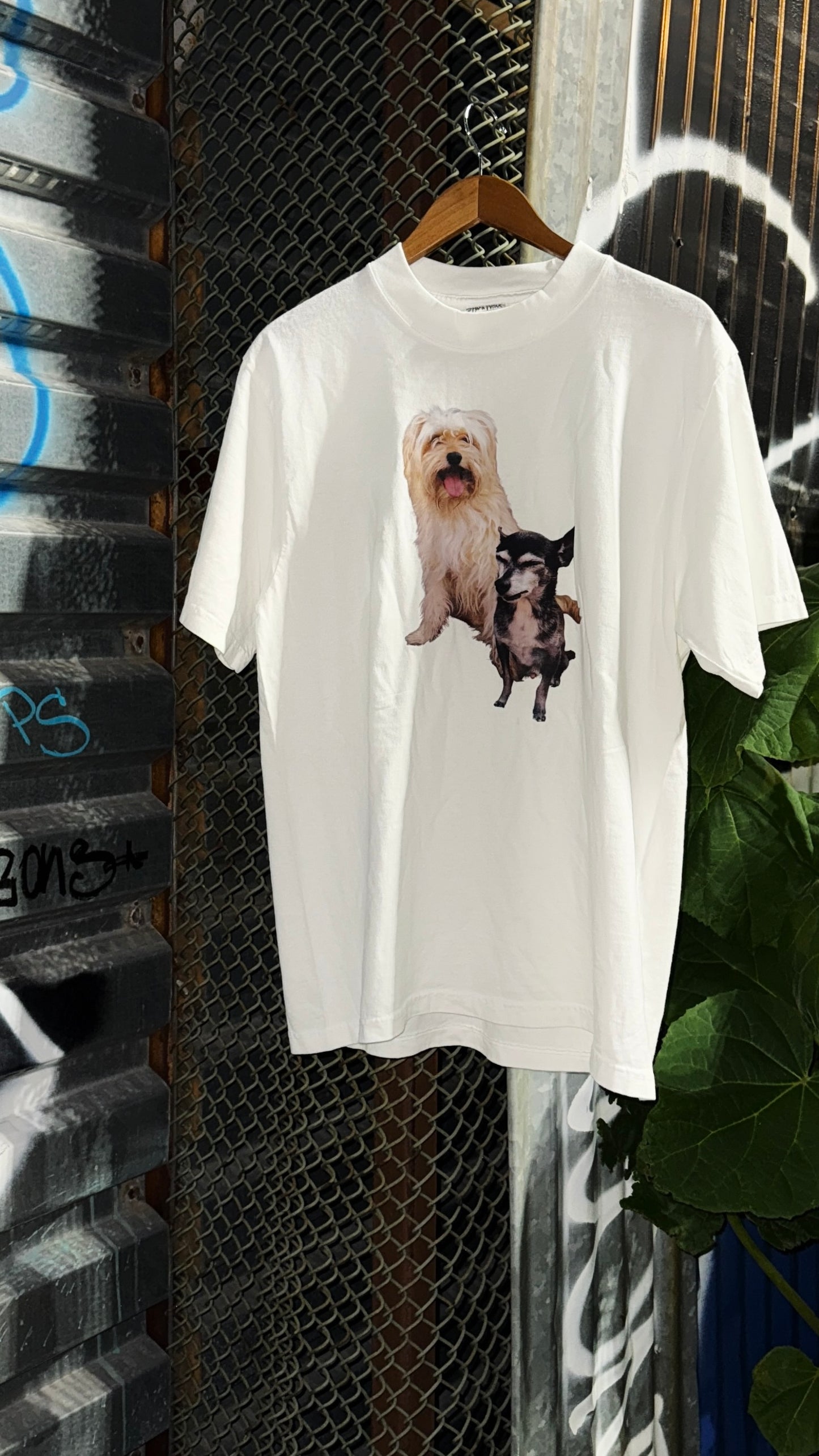 *NEW* Adopt us tee white