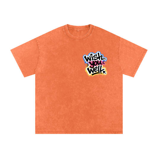 *NEW* Wish you well in hell T orange