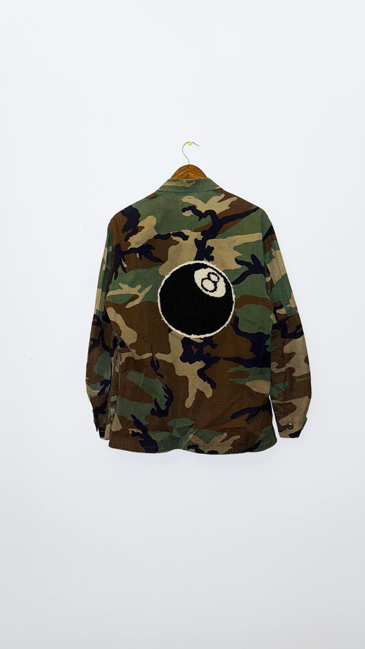 IMT 1/1 hand knitted patch camo jk 8ball